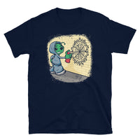 Alien Graffiti Short-Sleeve Unisex T-Shirt