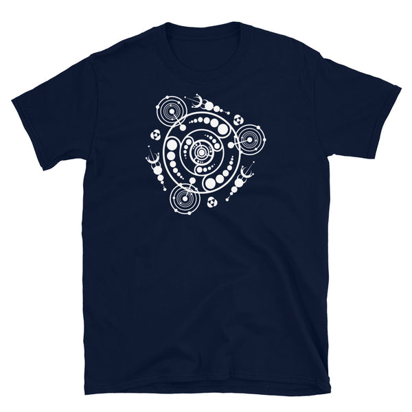 Alien Crop Circles 4 Short-Sleeve Unisex T-Shirt