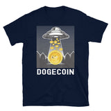 Abducting Dogecoin Short-Sleeve Unisex T-Shirt