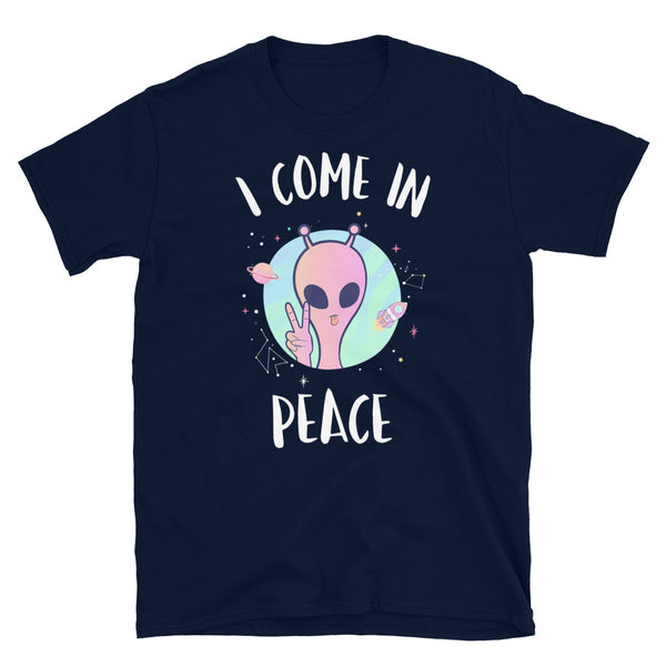 I Come in Peace 3 Short-Sleeve Unisex T-Shirt