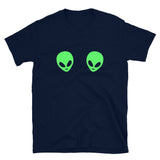 Alien Heads Short-Sleeve Unisex T-Shirt