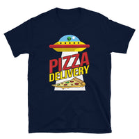 Alien Pizza Delivery Short-Sleeve Unisex T-Shirt