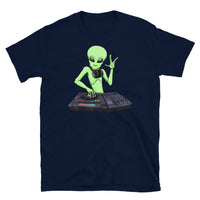 Alien DJ Short-Sleeve Unisex T-Shirt