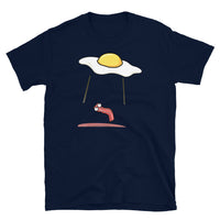 Bacon Abduction 2 Short-Sleeve Unisex T-Shirt