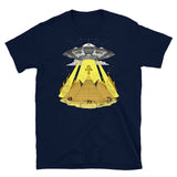 UFO Pyramids Short-Sleeve Unisex T-Shirt