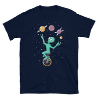 Alien Juggle Short-Sleeve Unisex T-Shirt