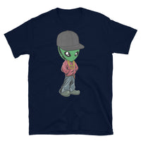 Alien Gangsta Short-Sleeve Unisex T-Shirt