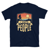 I Hate People (Bigfoot) Short-Sleeve Unisex T-Shirt