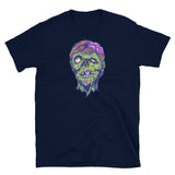 Vintage Zombie Head Short-Sleeve Unisex T-Shirt