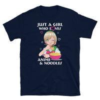 Anime & Noodles Short-Sleeve Unisex T-Shirt