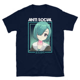 Anti-Social Anime 2 Short-Sleeve Unisex T-Shirt