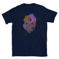 Watercolor Skull 1 Short-Sleeve Unisex T-Shirt