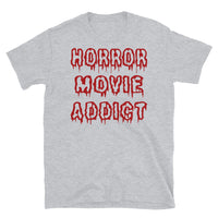 Horror Movie Addict (Bloody) Short-Sleeve Unisex T-Shirt