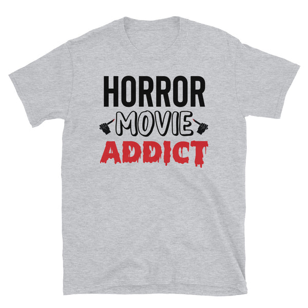 Horror Movie Addict Short-Sleeve Unisex T-Shirt