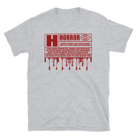 Horror Rating Short-Sleeve Unisex T-Shirt