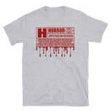 Horror Rating Short-Sleeve Unisex T-Shirt