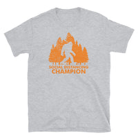 Social Distancing Champion Short-Sleeve Unisex T-Shirt