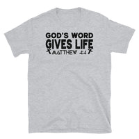 God's Word Gives Life Short-Sleeve Unisex T-Shirt