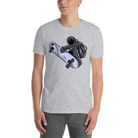 Space Skater Short-Sleeve Unisex T-Shirt