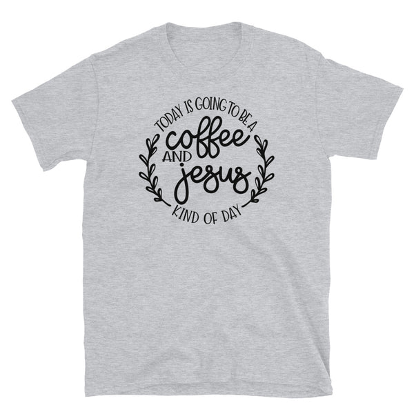 Coffee and Jesus Short-Sleeve Unisex T-Shirt