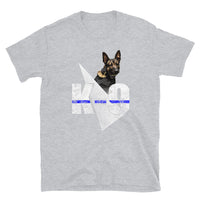 Blue Line K9 Short-Sleeve Unisex T-Shirt