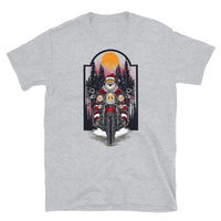 Motorcycle Santa Short-Sleeve Unisex T-Shirt