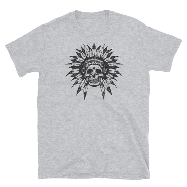 Native Skull Short-Sleeve Unisex T-Shirt