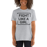 Fight Like a Girl Short-Sleeve Unisex T-Shirt