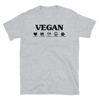 Vegan Short-Sleeve Unisex T-Shirt