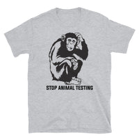 Stop Animal Testing Short-Sleeve Unisex T-Shirt