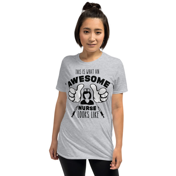 Awesome Nurse Short-Sleeve Unisex T-Shirt