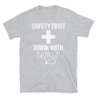 Drink with a Nurse Short-Sleeve Unisex T-Shirt