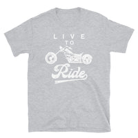 Live to Ride Short-Sleeve Unisex T-Shirt