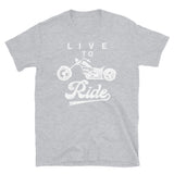 Live to Ride Short-Sleeve Unisex T-Shirt