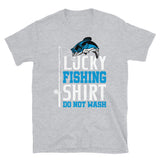 Lucky Fishing Shirt Short-Sleeve Unisex T-Shirt