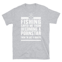 Fishing Saved Me Short-Sleeve Unisex T-Shirt