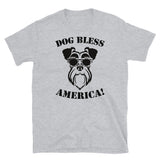 Dog Bless America Short-Sleeve Unisex T-Shirt