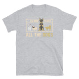 I'm Here to Pet All the Dogs Short-Sleeve Unisex T-Shirt