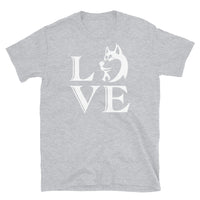 Dog Love Short-Sleeve Unisex T-Shirt