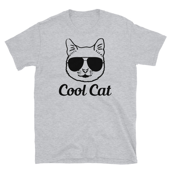 Cool Cat Short-Sleeve Unisex T-Shirt