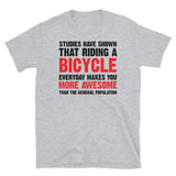 Riding a Bicycle Short-Sleeve Unisex T-Shirt