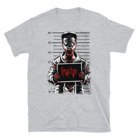 Zombie Mug Shot Short-Sleeve Unisex T-Shirt