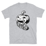 Pumpkin Hand Short-Sleeve Unisex T-Shirt