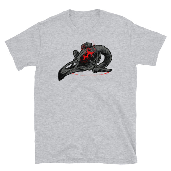 Bird Skull Short-Sleeve Unisex T-Shirt