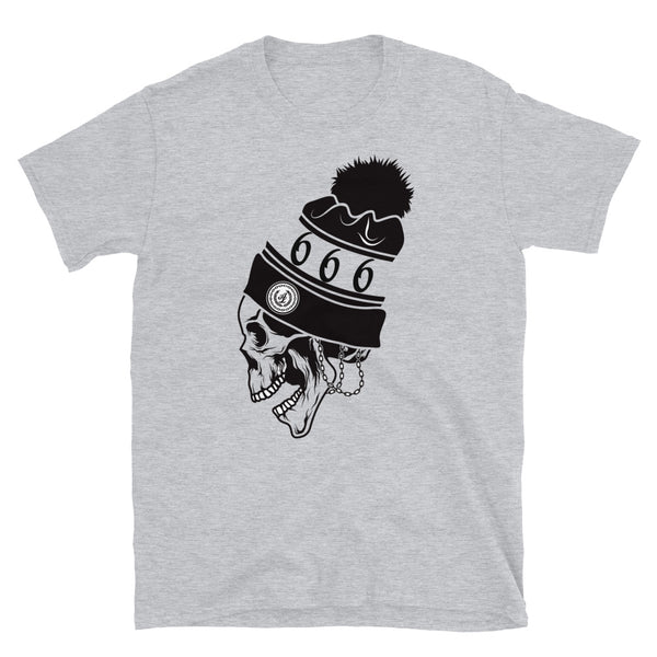 666 Beanie Short-Sleeve Unisex T-Shirt