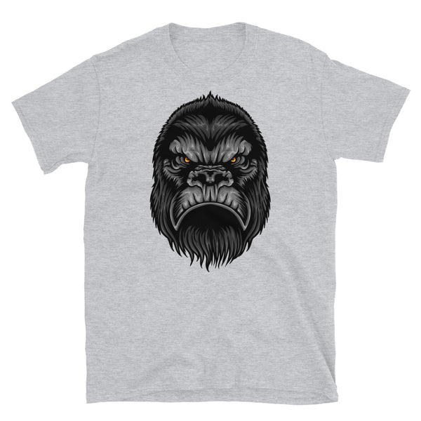 Gorilla Head Short-Sleeve Unisex T-Shirt