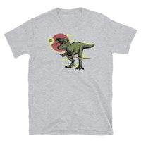 T-Rex with Sword Short-Sleeve Unisex T-Shirt