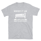 Newton's 1st Law Short-Sleeve Unisex T-Shirt