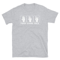 Paper Scissors Rock Short-Sleeve Unisex T-Shirt