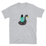 Alien Swan Float Short-Sleeve Unisex T-Shirt